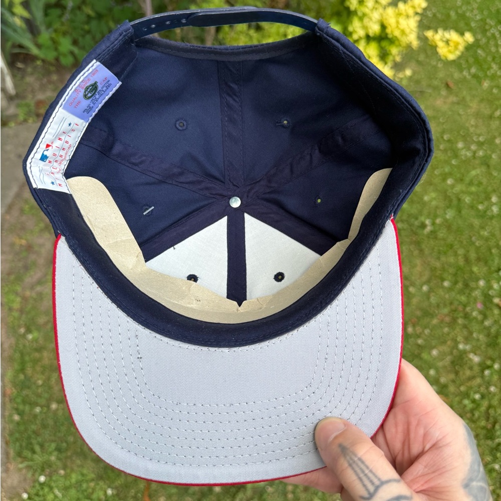 Early 90’s Cleveland Indians Chief Wahoo Snapback - Picture 4 of 8